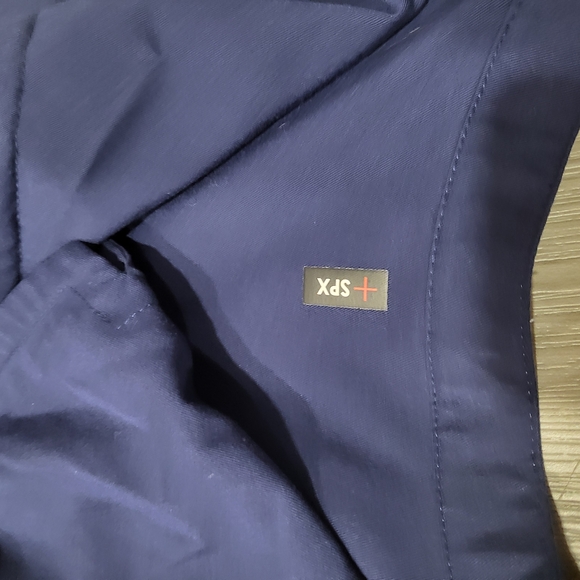 Greys Anatomy Navy Blue Women's Scrub Set - Picture 2 of 5